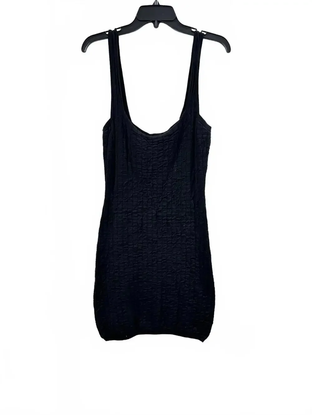 Free People Free-Est Black Knit Mini Dress Size Small Sleeveless Casual Summer